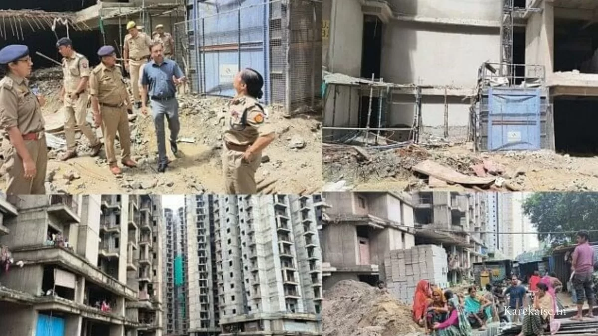 Greater Noida building under construction; elevator falls, killing 4 employees