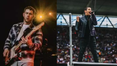 Nick Jonas firmly tells live audience to stop throwing stuff at him during concert