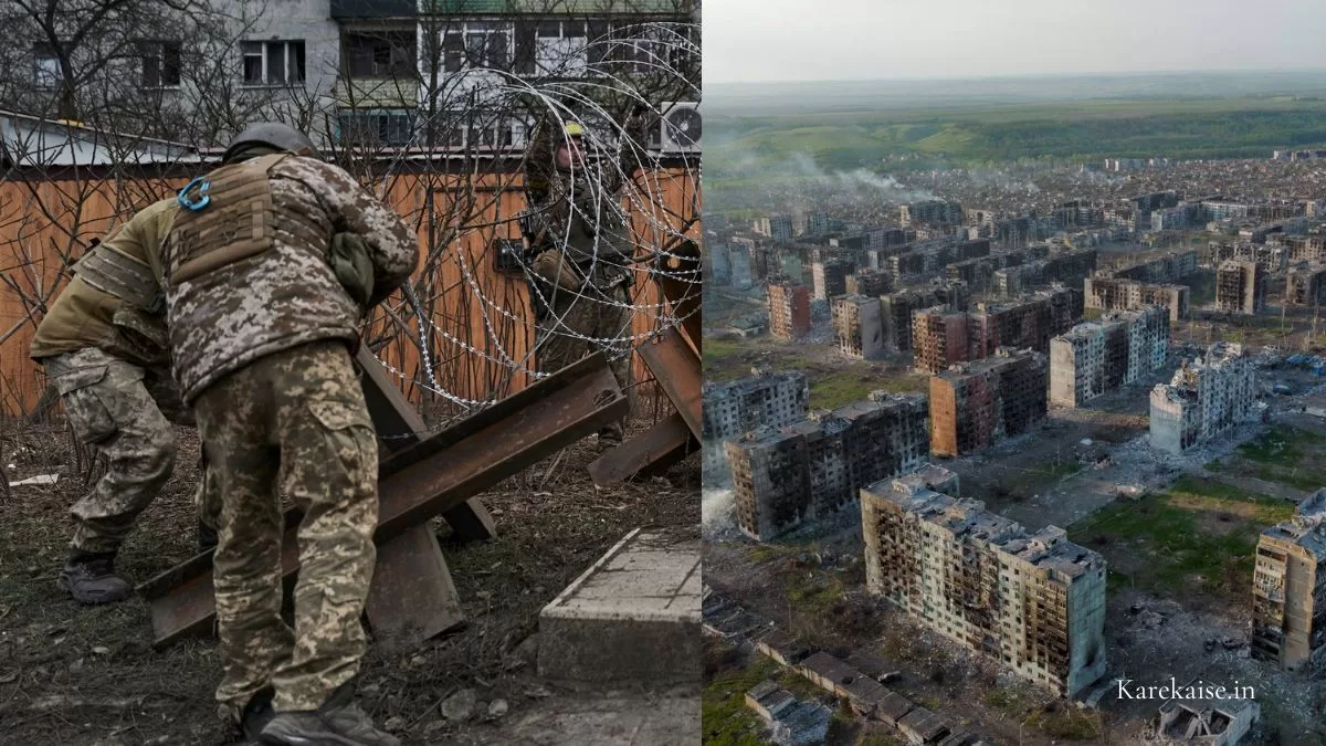 Ukraine says it recaptured village near Bakhmut
