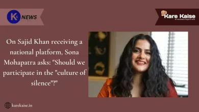 On Sajid Khan receiving a national platform, Sona Mohapatra asks: "Should we participate in the "culture of silence"?"